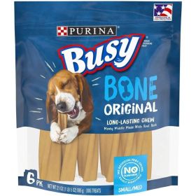 Purina Busy Bone Real Meat Dog Treats Original (Option: Original)