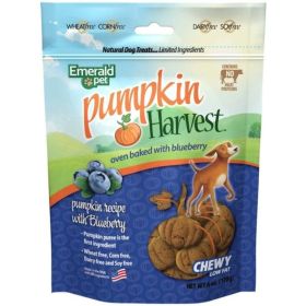 Emerald Pet Pumpkin Harvest Oven Baked Dog Treats with Blueberry (Option: Blueberry)