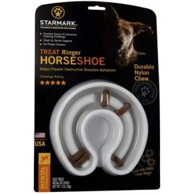 Starmark Horseshoe Ringer Treat Toy (Option: Horseshoe)