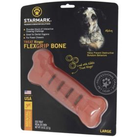 Starmark Flexigrip Ringer Bone Large (size: large)