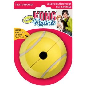 KONG Tennis Rewards Treat Dispenser Large Dog Toy (size: large)