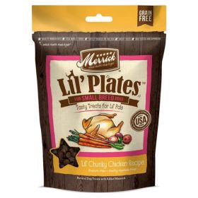 Merrick Lil' Plates Small Breed Treats Chunky Chicken Recipe (Option: Chunky Chicken)