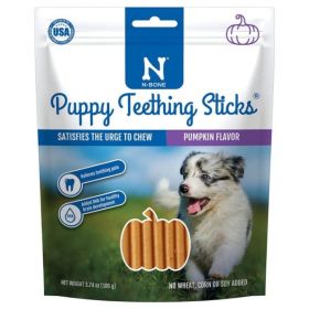 N Bone Puppy Teething Sticks Pumpkin Flavor (Option: Pumpkin)