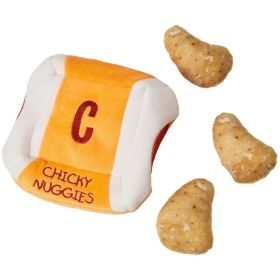 Cosmo Furbabies Chicken Nugget Plush Puzzle for Dogs (Option: Chicken Nugget Plush Puzzle)