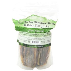 Papa Bow Wow Buffalo Flat Jerky (Option: Flat Jerky)