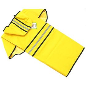 Fashion Pet Rainy Day Dog Slicker (Option: Yellow  XX Large (29" to 34" From Neck to Tail))