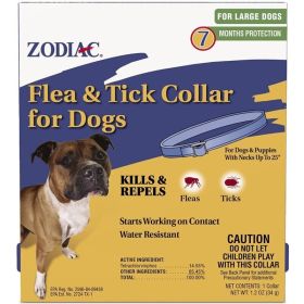 Zodiac Flea & Tick Collar for Large Dogs (size: large)