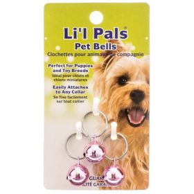 Lil Pals Pet Bells  Pink (Color: Pink)