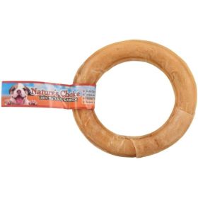 Loving Pets Nature's Choice Pressed Rawhide Donut (Option: Donut)