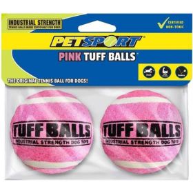 Petsport Tuff Ball Dog Toy Pink (Color: Pink)