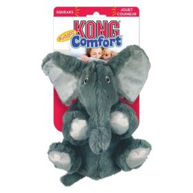 KONG Comfort Kiddos Elephant Plush Dog Toy Extra Small (Color: Extra Small, Option: Elephant)