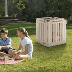 Convertible Indoor Outdoor 4 Panel Pet Playpen (Option: 4 Panels)
