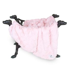 Bella Dog Blanket (Color: Baby Pink, size: SM)