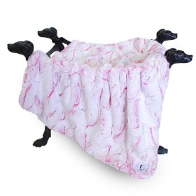 Whisper Dog Blanket (Color: Fuchsia, size: SM)